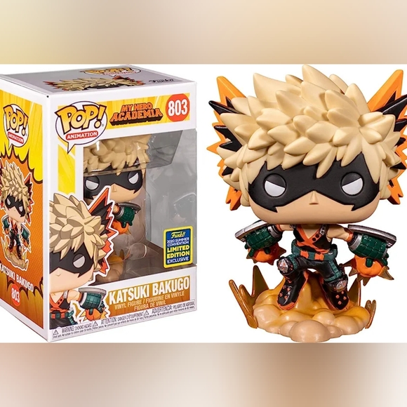New Funko My Hero Academia Katsuki Bakugo Summer Convention Shared Exclusive - Picture 2 of 10
